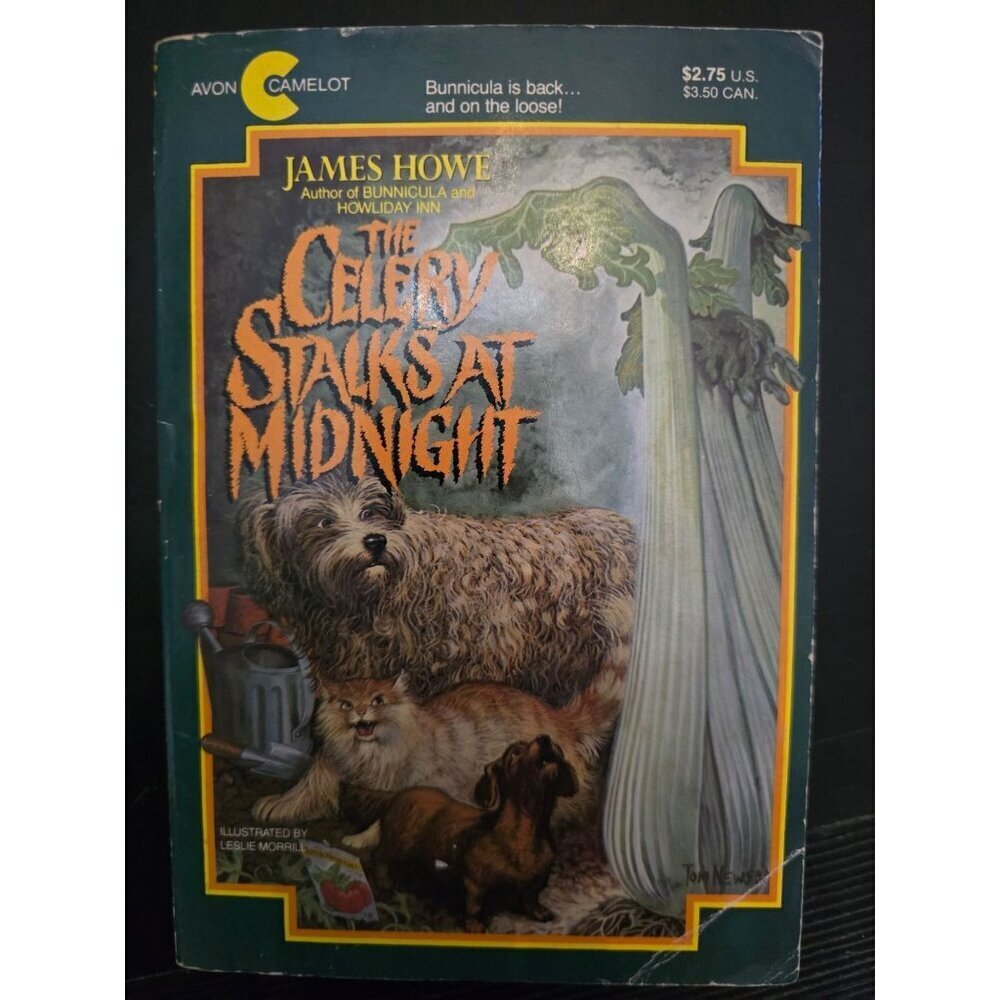 The Celery Stalks at Midnight by James Howe Vintage Horror Paperback